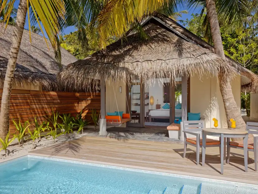 صورة: Anantara Dhigu Maldives Resort: Sunset Beach Pool Villa