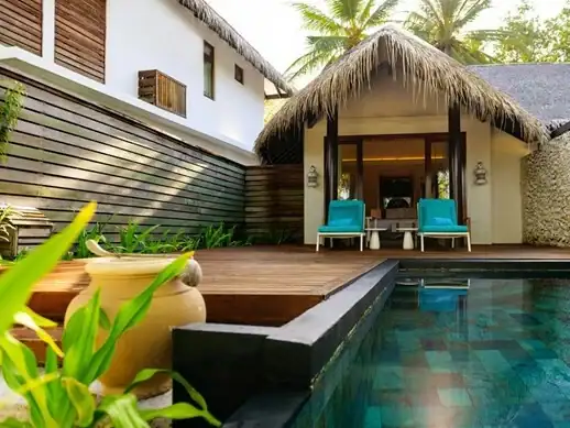 صورة: Constance Halaveli: Beach Villas 2 Bedrooms With Private Pool