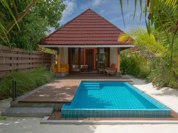 صورة: Dhigufaru Island Resort: Pool Beach Villa