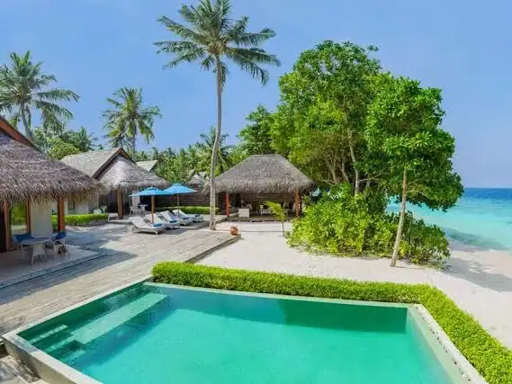 صورة: Dusit Thani Maldives: Two Bedroom Family Beach Villa with Pool