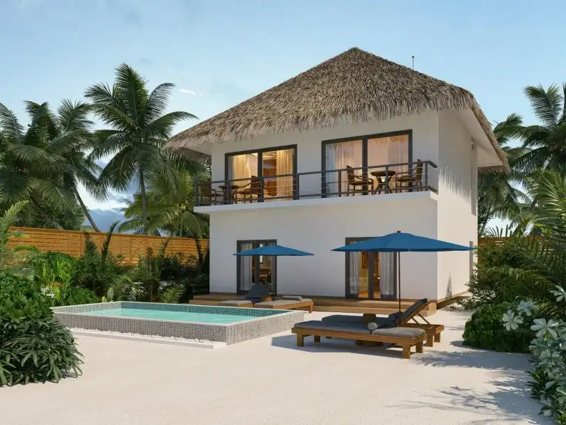 صورة: dusitD2 Feydhoo Maldives: Two Bedroom Garden Residence with Private Pool