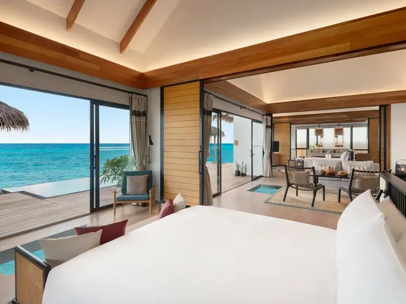 صورة: Hilton Maldives Amingiri Resort & Spa: Two Bedroom Overwater Pool Villa