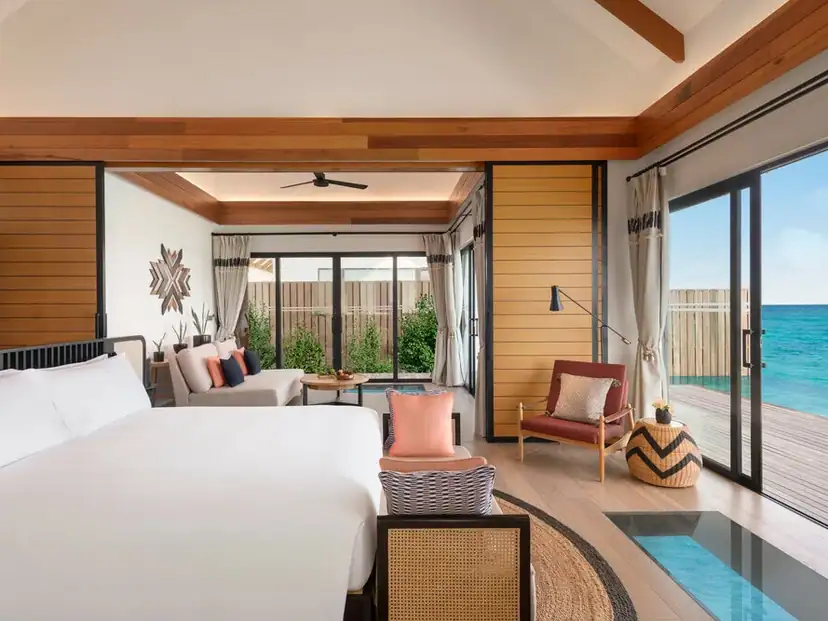 صورة: Hilton Maldives Amingiri Resort & Spa: One Bedroom Overwater Suite with Pool