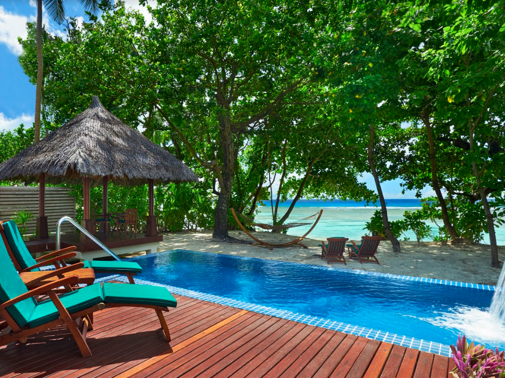 King Beachfront Villa With Plunge Pool