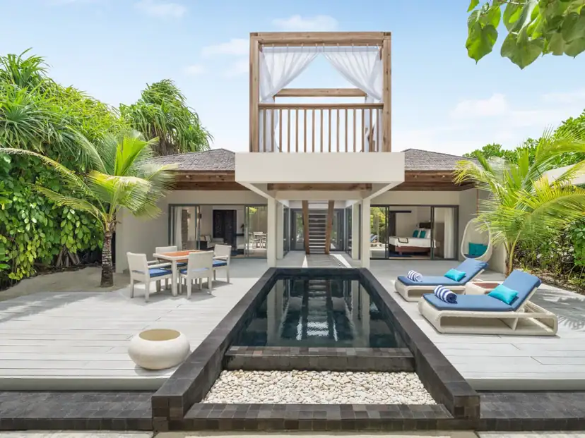 صورة: Kuredhivaru Resort and Spa: Beach Pool Villa Deluxe
