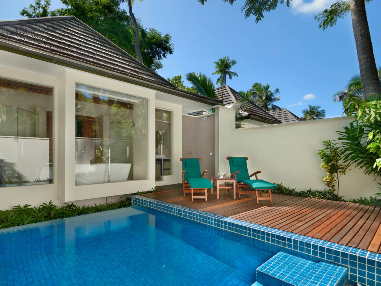 Beach Villa with Garden Plunge Pool
