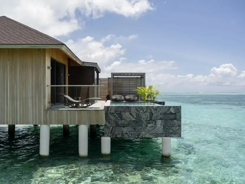 Madifushi Private Island: Aqua Pool Villa Sunrise View