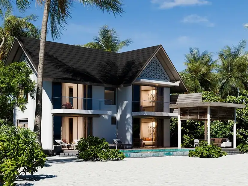 صورة: Meyyafushi Maldives: 3-Bedroom Beach Pool Suite