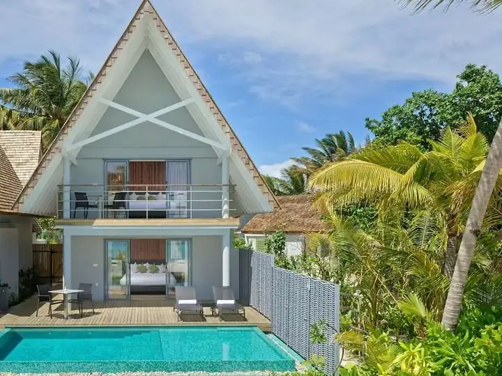 صورة: Outrigger Maldives Maafushivaru Resort: Two Bedroom Beach Villa with Private  Pool