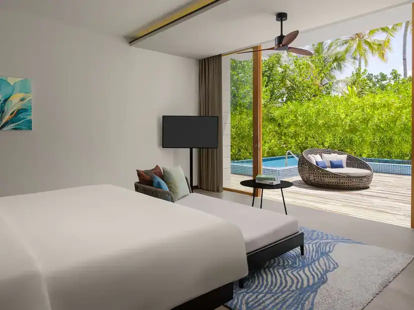صورة: Radisson Blu Resort Maldives: 2 Storey Family Garden Villa - 3 Bedrooms & Pool
