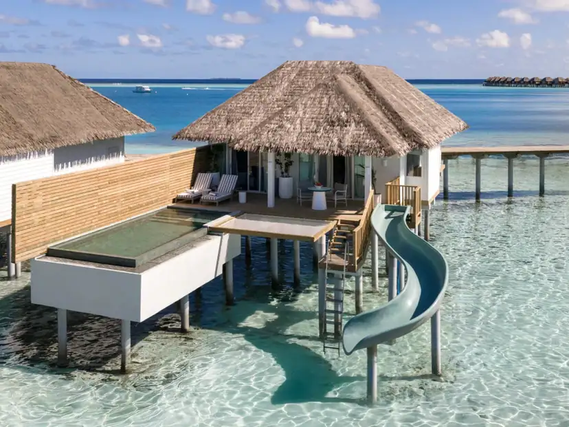 صورة: Sun Siyam Vilu Reef: Two Bedroom Ocean Signature Villa with Pool + Slide
