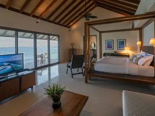 صورة: The Residence Dhigurah: Deluxe Lagoon Pool Villa