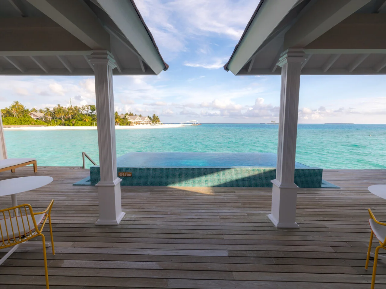 Two Bedroom Lagoon Overwater Villa With Pool