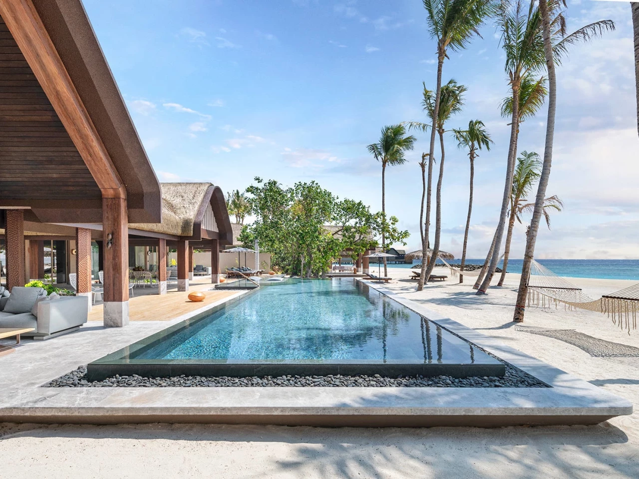 Three Bedroom Wellbeing Beach Pool Residence