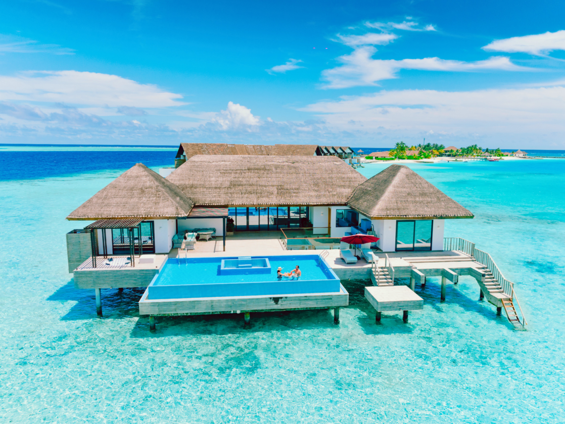 Grand Atlantis - Two Bedroom Overwater Villa with Private Pool & Jacuzzi